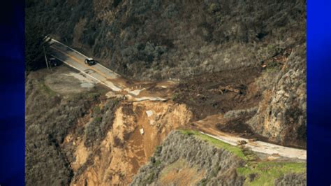 A Huge Piece Of Californias Highway 1 Near Big Sur Collapsed Into The Ocean Wsvn 7news