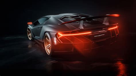 3840x2160 Lamborghini Centenario Car Rear 4k Hd 4k Wallpapers Images