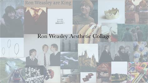 Harry Potterron Weasley Aesthetic Collage Youtube