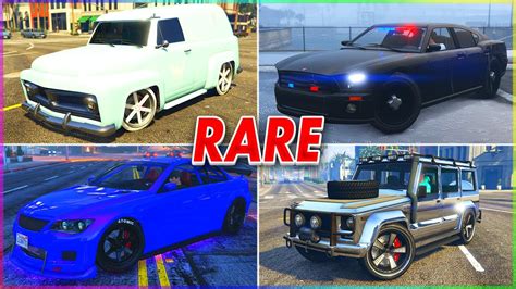 Updated How To Get All Rare Cars In Gta 5 Online All Rare Car