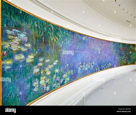 Seerosen Nympheas Serie Gemalt Von Claude Monet Musee De L Orangerie