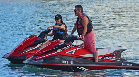 lauren silverman in swimsuit on a jet ski 24 gotceleb