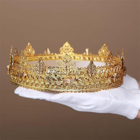 Nikator Золотые мужские листья Crown королевская корона оленагрин