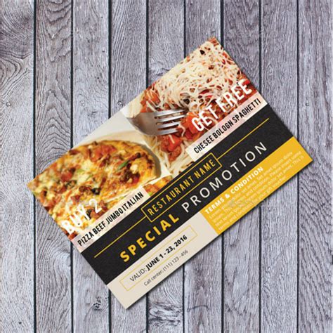 Check spelling or type a new query. 29+ Restaurant Promo Card Templates | Free & Premium Templates