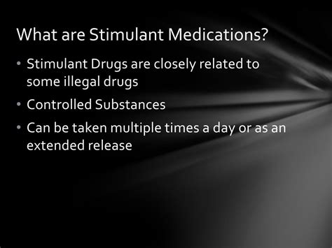 Ppt Stimulant Drugs For Children What Are They And What Are The Pros