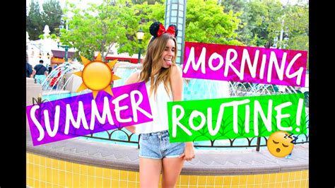 Summer Morning Routine 2016 Youtube