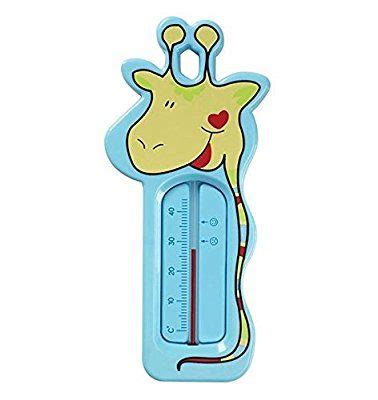 This thermometer will float in the tub with. Floating baby bath thermometer - Giraffe Blue | Baby bath ...