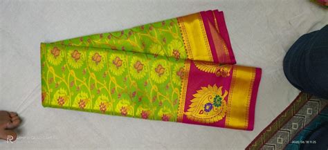 63m With Blouse Brocade Design Zari Sarees At Rs 3600piece In