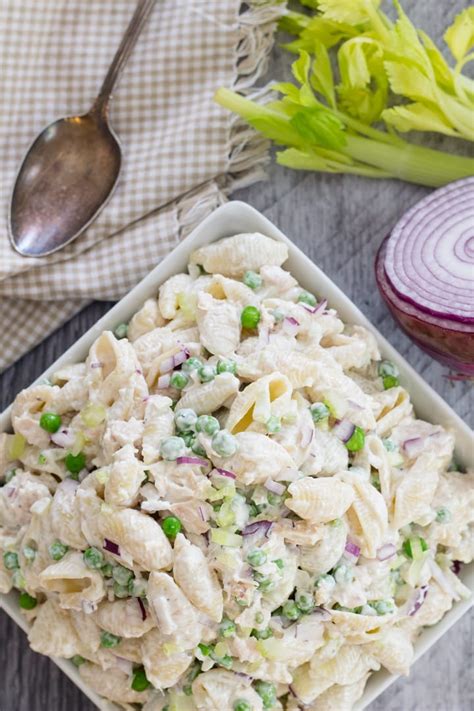 Creamy Cold Tuna Pasta Salad Recipe Devour Dinner Instant Pot