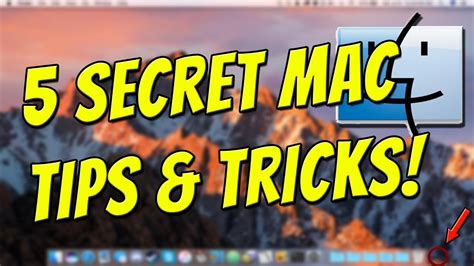 5 Secret Mac Tips Tricks That You Should Check Out YouTube
