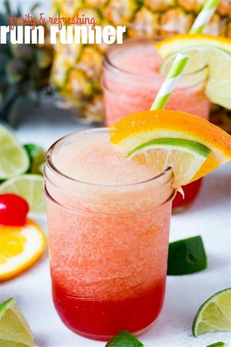 And, sunday is made all the better if there is a fruity drink involved somewhere in all that relaxing fun! Rum Runner-Easy Cocktail-Real Housemoms