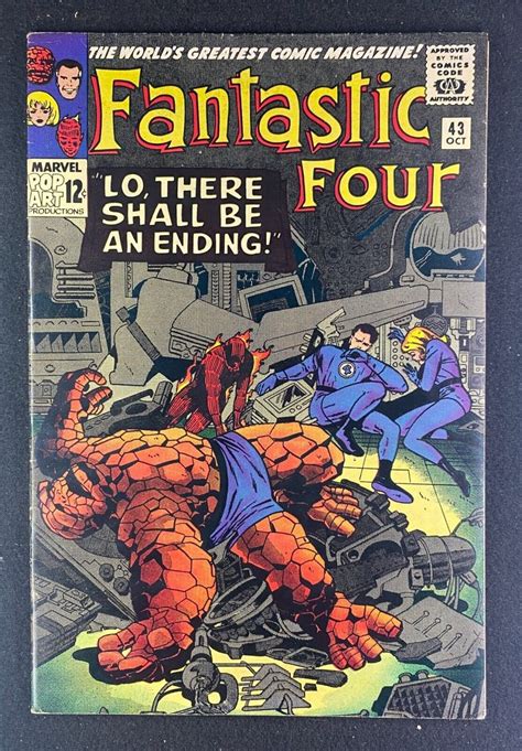 Fantastic Four 1961 43 Fnvf 70 Frightful Four Medusa Doctor