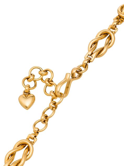 Brinker And Eliza Love Knot Necklace Farfetch