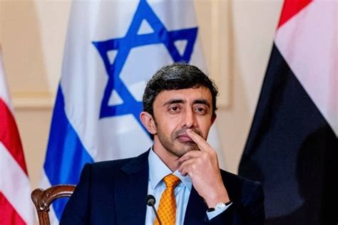 زعيم المعارضة الإسرائيلية وزير الخارجية الإماراتي عبر عن تضامنه مع إسرائيل وأنا شكرته وكالة