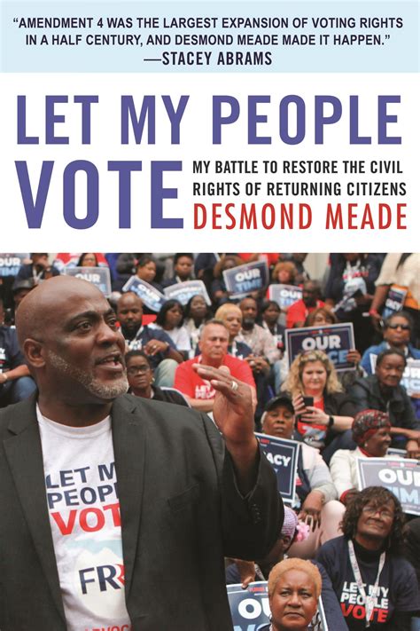 Let My People Vote My Battle To Restore The Civil Rights Of Returning