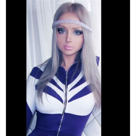 this is actually a person considered real life barbie doll real