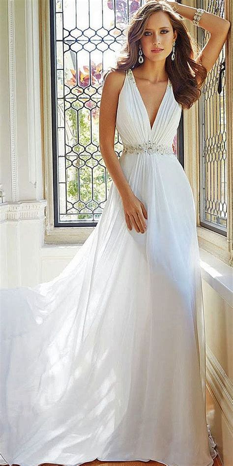 21 Top Greek Wedding Dresses For Glamorous Look Greek Wedding Dresses