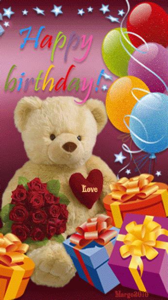 Animated Teddy Bear Birthday Quotes Pictures Photos And