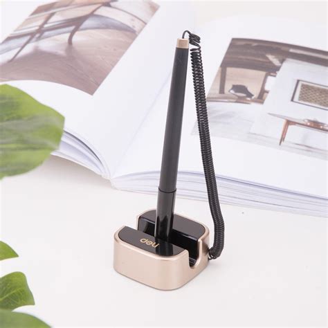 Shop pen holder for desk & more. DELI DESK PEN STAND GEL PEN PERMANENT FOAM ADHESIVE ON ...