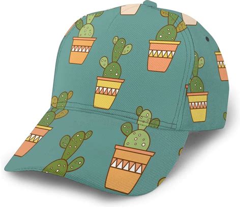 Ibiliu Cactus Hat Baseball Cap For Men Womengreen Houseplants Cacti
