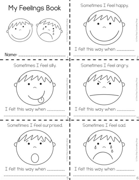 New Product Feelings Activity Bundle Feelings Activities Feelings Activities Preschool