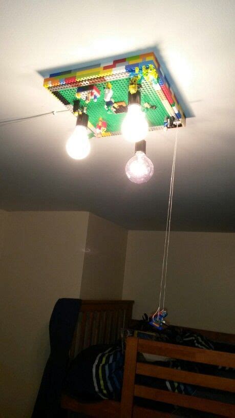 The many ceiling light fixtures then at you have to choose from all provide a different aspect such as different looks, different lighting effects, different brightness, and many other aspects that you may want to consider. Lego Ceiling Light Fixture | Kids room lighting, Ceiling ...