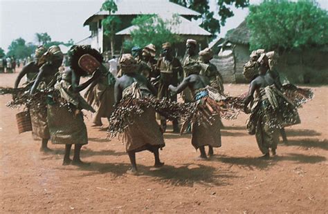 People Dancing In Africa