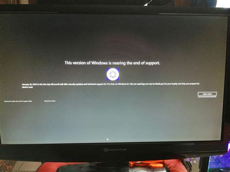 Windows 81 End Of Support Message Rwindows
