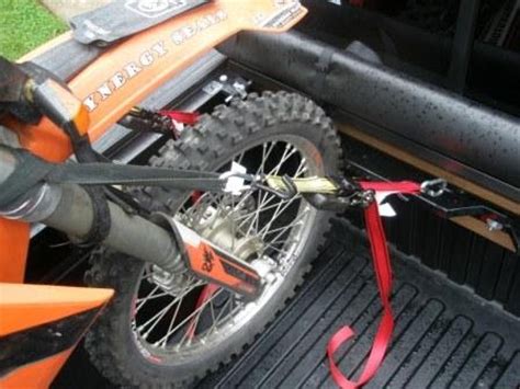 I've taken them over some nice bumps without. Dirt Bike Blogger: Transporting and Loading