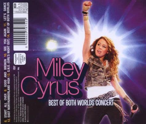 Hannah Montana M Cyrus Live Best Of Both Worlds CD Opus A