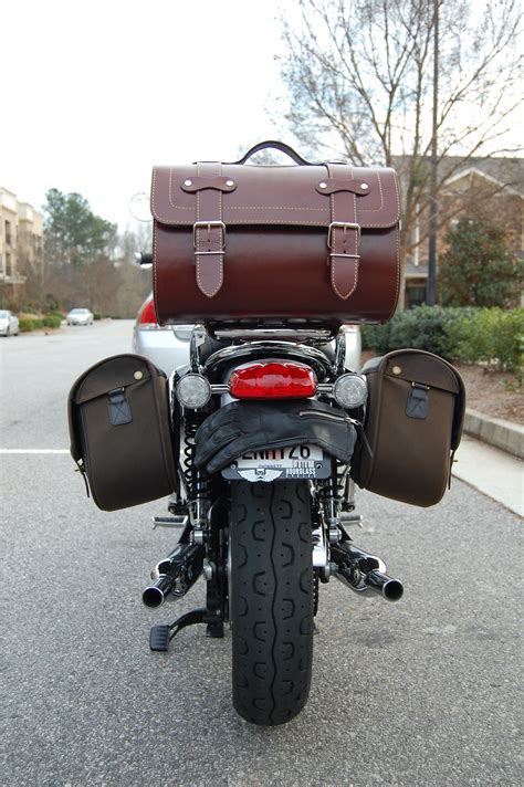 With a direct bloodline to the very first 1959 landmark triumph bonneville, the updated 2021 bonneville family encompasses the legendary spectrum of modern classic motorcycle icons from the original timeless t100 and t120. T120 Luggage/Saddlebags Thread - Page 20 - Triumph Forum ...