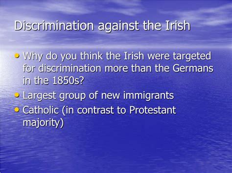 Ppt Immigration In Mid 1800s Powerpoint Presentation Free Download