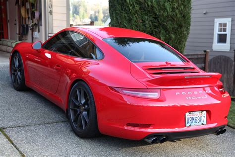 2014 9911 Guards Red Carrera S With Sports Design Package For Sale