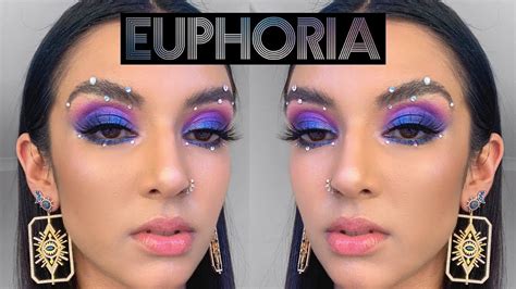 Euphoria Inspired Makeup Tutorial Rowi Singh Youtube