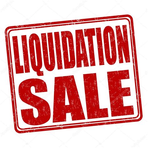Liquidation Sale Stamp Stock Vector Image By ©roxanabalint 60167697