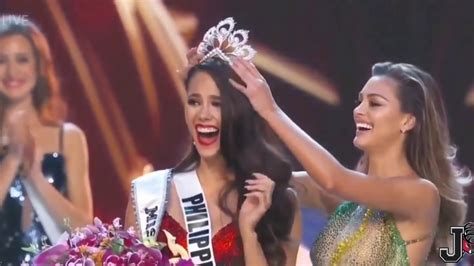 Hd Miss Universe 2018 Crowning Moment Youtube
