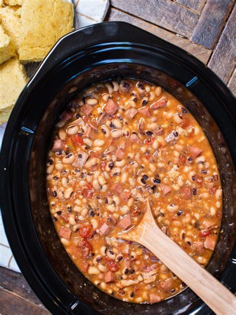 Slow Cooker Black Eyed Peas Recipe The Magical Slow Cooker