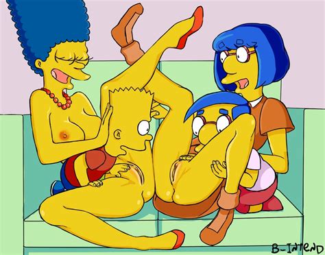 Milhouse Luann The Simpsons B Intend Comics Army