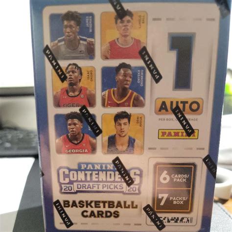 Verified 2020 21 Panini Contenders Draft Basketball Blaster Box Panini Cards Whatnot