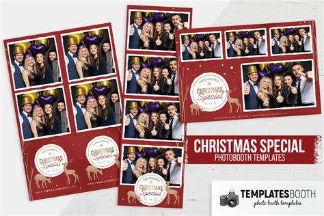 12 Christmas Photo Booth Templates Page 2 Of 2 Templatesbooth