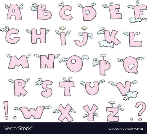 Cute Bubble Letters Font Alphabet Softwaredop