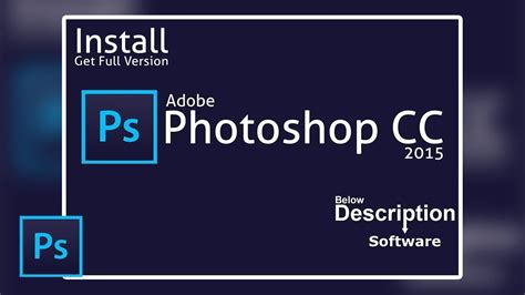 How To Install Adobe Photoshop Cc With Full Version Youtube