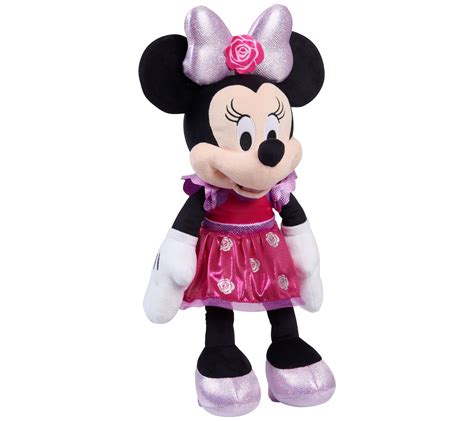 Disney Minnie Mouse Glows A Bow Plush