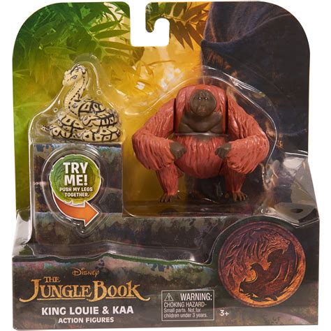 Disneys The Jungle Book 2 Pack King Louie And Kaa