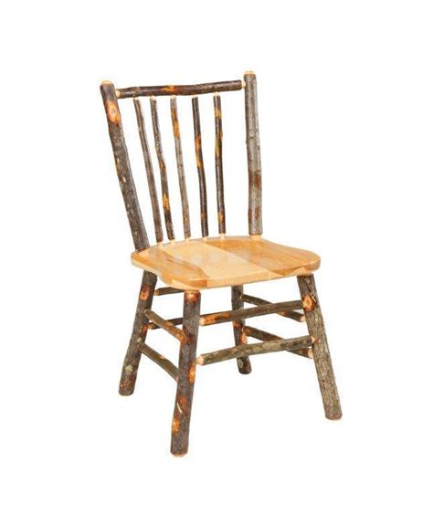 Amish Hardwood Rustic Hickory Chair