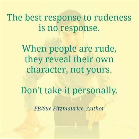 People Being Rude Quotes