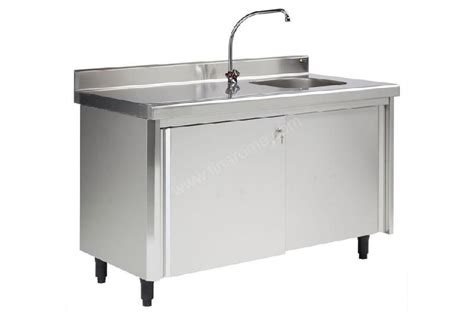 Découvrez la gamme hupfer de meubles en acier inoxydable 18/10 conçues pour les professionnels de la restauration : Meuble evier cuisine inox - Idées de travaux