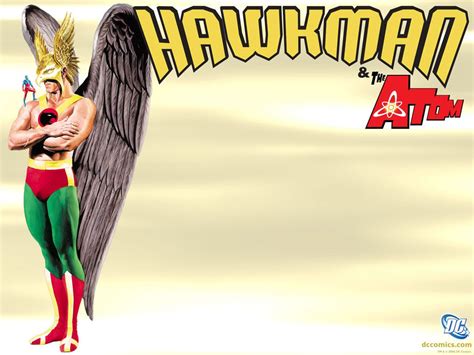 Hawkman And The Atom By Alex Ross Hawkman Comic Art Community Superhero