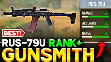 Rus 79u Best Gunsmith In Cod Mobile Season 2 Rus 79u Best Attachments