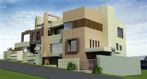 A great 3d front elevation design can give a completely new style statement to your dream project. 1 kanal , 2 Kanal , 3D House Front Elevation 12 - 3D Front ...